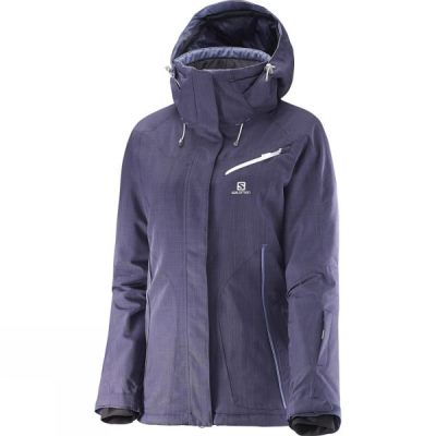 Chaquetas Salomon Fantasy Mujer Gris - Chile OCV437901